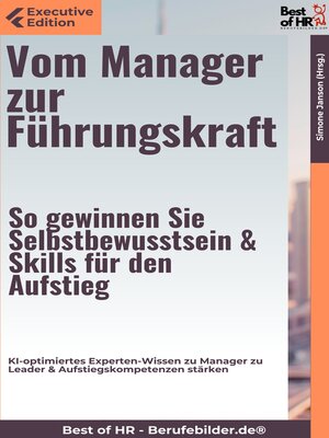 cover image of Vom Manager zur Führungskraft – So gewinnen Sie Selbstbewusstsein & Skills für den Aufstieg